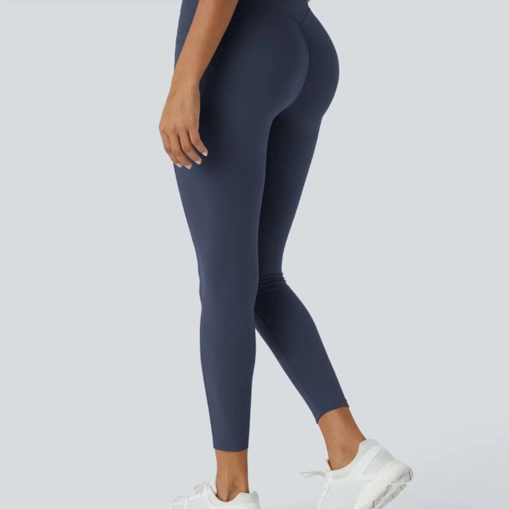 Halara UltraSculpt™ High Waisted Scrunch Butt Lifting Tummy Control Pocket NWT